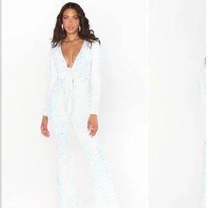 Show Me Your Mumu Martina Wrap Jumpsuit